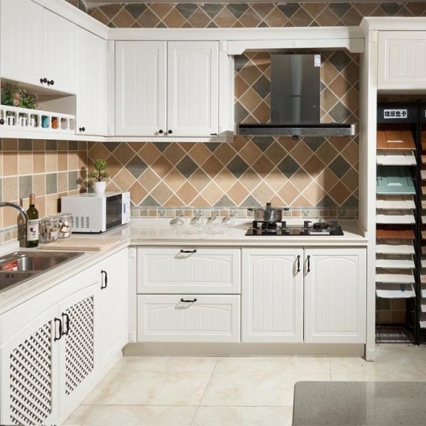 Buy cheap European Style Frameless Cabinets Modular 18mm Melamine Kitchen Cabinets from wholesalers