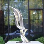 Mirror Artwork Sculpture made in Stainless Steel