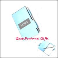 Buy cheap promotion gift Metal Notebook With Pen product