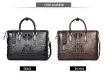 2019 new alligator leather man bag handbag crocodile leather business crossbody