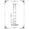 Buy cheap Phoenix Star Straight Glass Water Pipe Bong Triple Honeycomb Perc from wholesalers