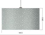 TC Cut Out Easy Fit Pendant Shade