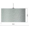 Buy cheap TC Cut Out Easy Fit Pendant Shade from wholesalers