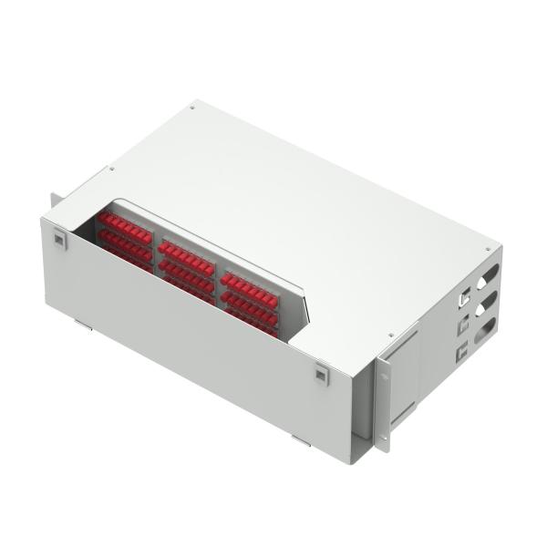 Buy cheap ODN Network 19 Inch Swing Patch Panel UPC Type 96 Cores Fiber Optic Equipment for FTTX from wholesalers