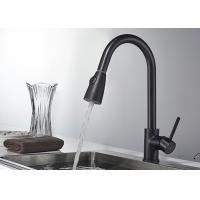 Buy cheap Blacken Kitchen Sink Faucets , ROVATE Industrial Kitchen Faucet For Home product