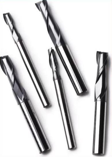 Buy cheap High Precision Carbide Flat End Mill Metal Milling Bits Abrasion Resistance from wholesalers
