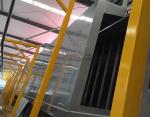 Suspended Tunnel Electrostatic Powder Coating Line Surface Pretreatment