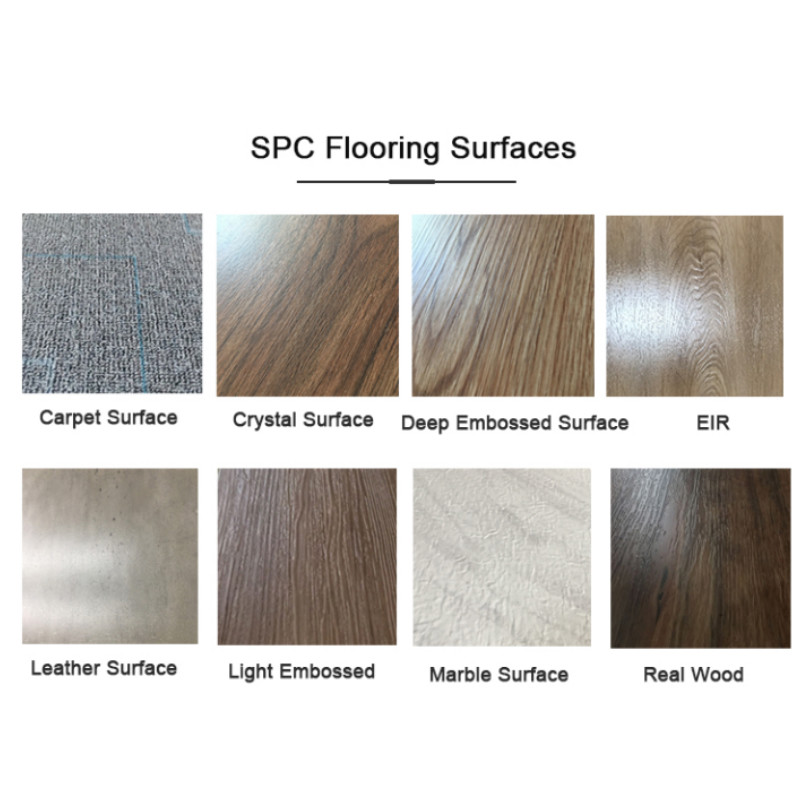 Modern Design SPC Click Plank Vinyl Flooring Anti Slip Wear Resistant For Home / Office / Hotel