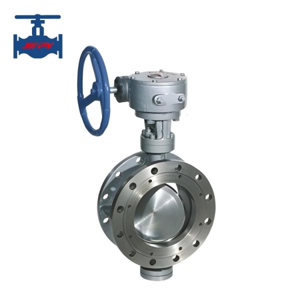 Buy cheap Stainless Steel 304 316 CF8 CF8M Triple Offset Butterfly Valve Flanged High Performance from wholesalers