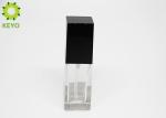 30ml Square Glass Clear Foundation Pump Bottle Skin Serum Makeup Container