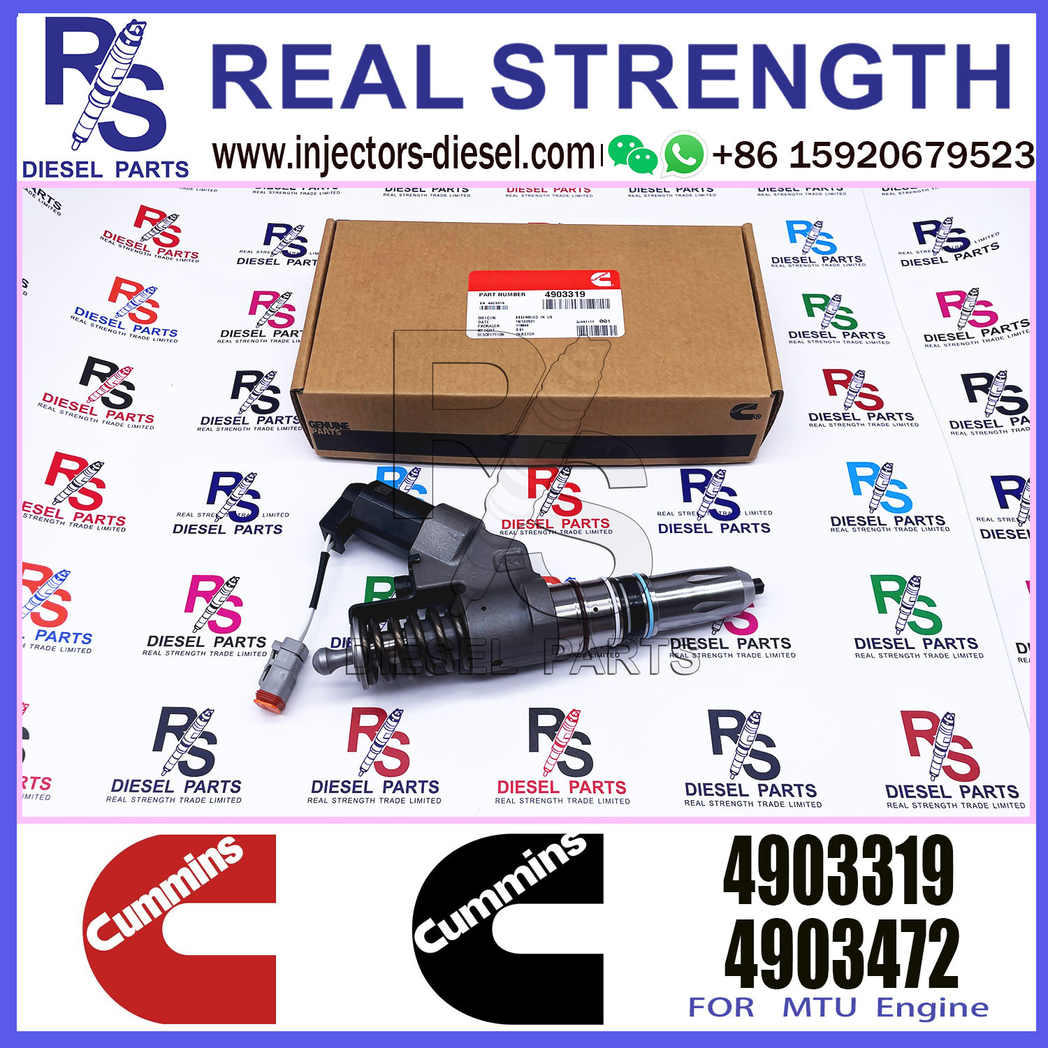 M11 Fuel Injector Assembly 4026222 4903472 4061851 4903319 3095040 4902921 3411756 4903084 3411754 4928171