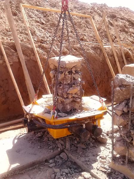 Excavator Hydraulic Concrete Hammer Pile Cutter Breaker KP400S/KP450S/KP500S For