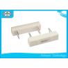 Buy cheap 3W - 100W White Cement Power Resistor , Stand Type Ceramic Wirewound Resistor from wholesalers