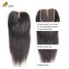 Buy cheap 100% Human Hair 4*4 Lace Closure Natural Color Brazilian Straight Lace Closure from wholesalers