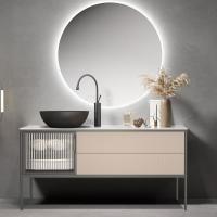 Buy cheap Countertop Installation Type bathroom Wash Basin With Concrete Surface product