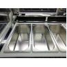 Buy cheap 12 Pans Italian Gelato Showcase , Curved Glass Freezer For Ice Cream Display from wholesalers