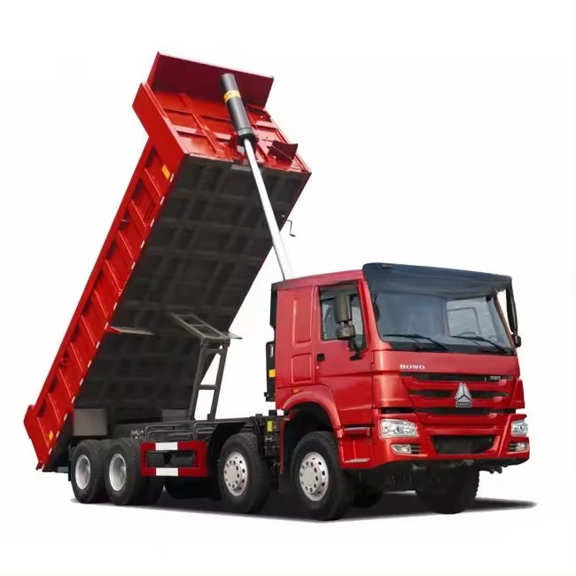 Field Installation and Training 10 Wheeler Trailer Head for Euro 3 20 Cubic Dump Truck