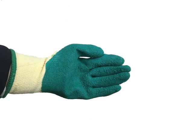 Buy cheap 90g Gardening Machines Latex Glove With 13 Gauge Of Cotton Material For Construction from wholesalers