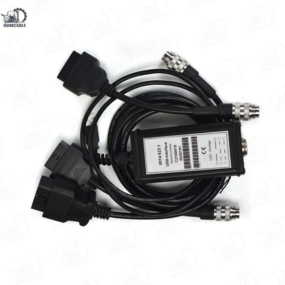 2024 Diagnostic Tool FOR CLAAS interface CANBUS MetaDiag Agriculture Construction Truck Excavator Diagnostic Tool+CF19