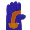 Buy cheap Cowhide Leather Gloves Wear Resistant Extended Leather Palm Gloves Protection from wholesalers