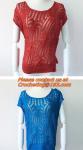 Blouse, clothing, garment, Hollow out, belt, sexy knitted, crover up, crochet,
