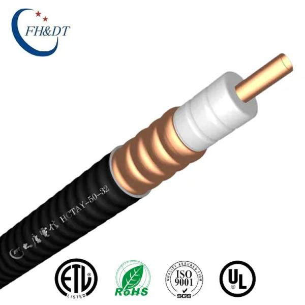 Buy cheap PE LSZH Jacket 1/2" Flexible Coaxial Cable 50 Ohm Low VSWR from wholesalers