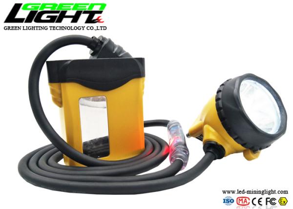 Buy cheap ATEX 800mA LED Miners Cap Lamp 25000Lux 348lum Underground from wholesalers