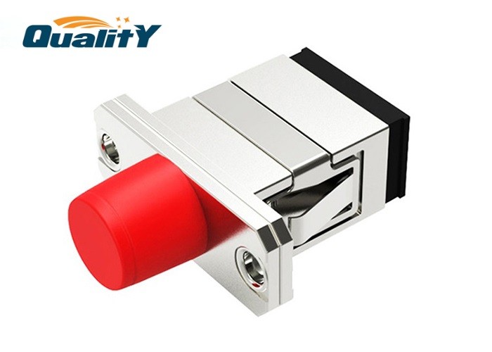 Insertion Less Than 0.2dB Fiber Optic Adapter For Tlelecommunication Metworks