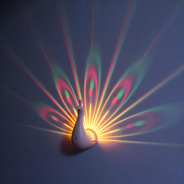 Buy cheap Novelty product Peacock projection decorative fancy light fittings from wholesalers