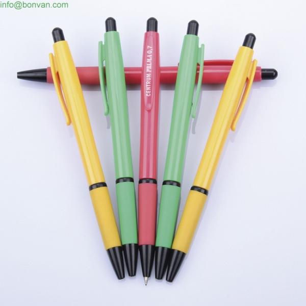 Buy cheap economic advertisng slogan ball pen,budget plastic ball pen for promotional use from wholesalers