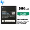 Buy cheap Good Performance BL210 Battery for Lenovo S820 S650 A656 A766 A770E A750E A658T Black from wholesalers