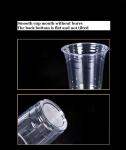 PLA Clear Cups φ90mm 16oz Compostable Cups Environmental Friendly