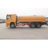 Buy cheap Euro II Sinotruk Howo 6x4 16cbm Water Tank Truck With HW76 Cabin And ZF Steering from wholesalers