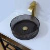 Buy cheap Modern Glass Vessel Basins Transparent Clear Bathroom Sink Clear Diamond Crystal from wholesalers