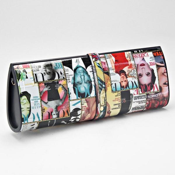 Magazine Purse 80’s Stylish Accessories Magazine Beauty Model Clutch or Over the