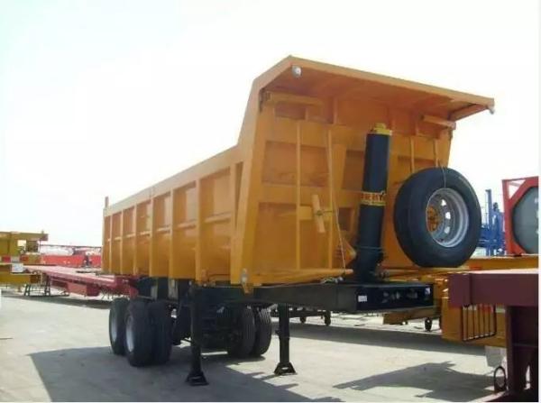 Buy cheap 45 tons Tipper Trailer, Dumping Tipper Trailer from wholesalers