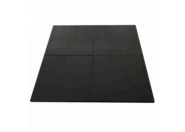 Buy cheap Environmental Friendly Gym Fitness Accessories Shock Absorption Rubber Flooring from wholesalers