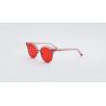 Buy cheap Colorful acetate Sunglasses Round fashion Ladies outdoor Eyewear Daily Driving Show UV 100% protection for Women from wholesalers