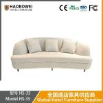 Italian Minimalist Fabric Sofa for Large-Sized Houses. Connery Sofa. Modern