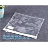 Buy cheap Matte Frosted PVC EVA Swimwear Clothing Zip lockk Bag, Biodegradable Cosmetic Slider Zipper Packaging Bag from wholesalers