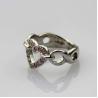 Buy cheap Fashion Jewelry 925 Silver Heart Ring with Pink Cubic Zircon(FR0147) from wholesalers