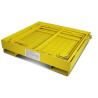 Buy cheap Extra Height Hanging Work Platform Forklift Basket Safety Cage Yellow Color from wholesalers