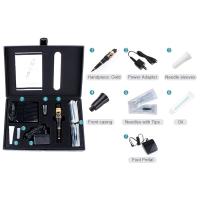 Buy cheap Multifunctional Semi Permanent Makeup Pen , Gold Digital Eyebrow Tattoo Gun product