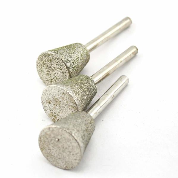 Buy cheap 25mm Inverted Cone Diamond Burr Bits Masonry Carving Tools For Gem Stone from wholesalers