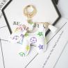 Buy cheap OEM Leather Teddy Bear Keychain , 65mm Cute Keychains For Women from wholesalers