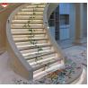 Buy cheap Modern Polished Beige Marble Stairs for Hotels and Villas Graphic Design Flooring from wholesalers