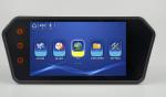Touch Screen Car Rear View Mirror Monitor 7'' Size Power Supply DC 12V - 30V