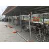 Buy cheap 22.00kg Temporary Barrier Fencing / Construction Site Fencing Q235 Steel Materials from wholesalers