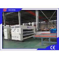 Buy cheap 2 Color Flexo Printer Slotter Machine Chain Feeding Semi Automatic CE product