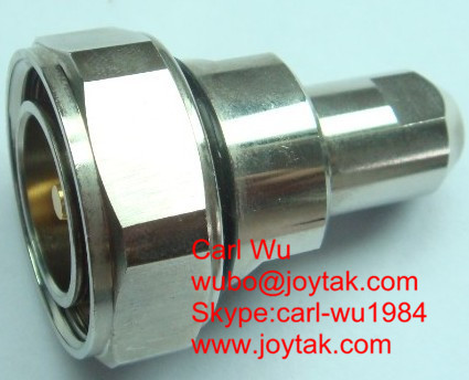 DIN 7/16 male solder type for 1-1/4 cable